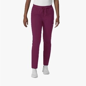 NWT WonderWink Women's Flex-n-Reach Track Scrub Pant 1X Tall